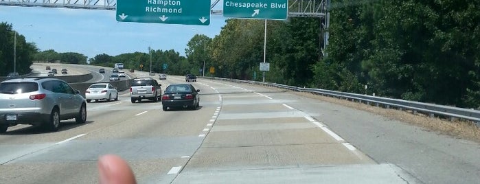 I-64 Exit 278 / Chesapeake Blvd is one of My work week places.