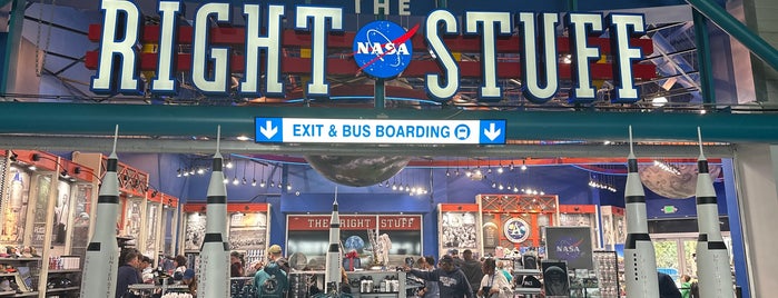 Right Stuff Gift Shop is one of Kennedy Space Center.