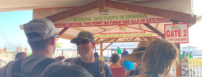 Belize Water Taxi Station is one of Lugares favoritos de Carl.
