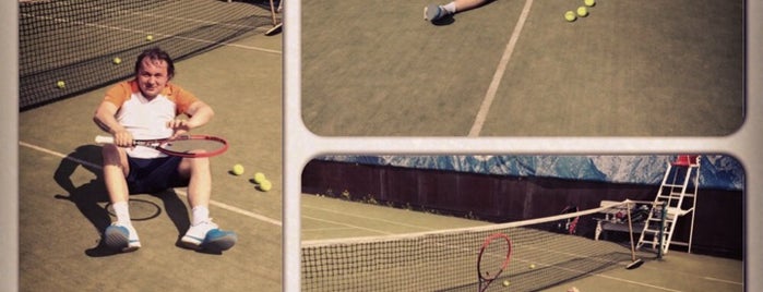 Теннисные корты is one of Теннис.