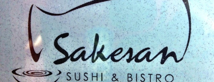 Sakesan Sushi & Bistro is one of christine : понравившиеся места.