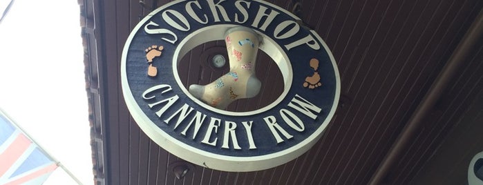 Sockshop Cannery Row is one of Tempat yang Disukai Daniel.