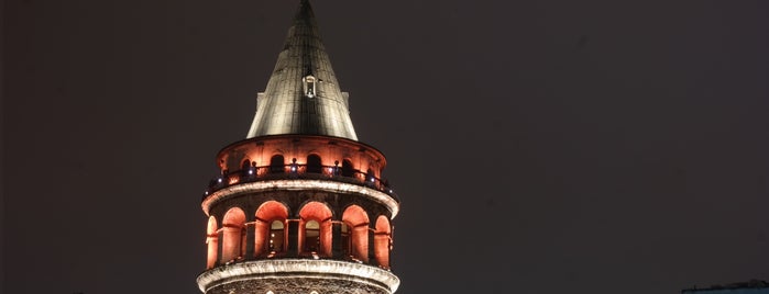 Galataturm is one of Istanbul.