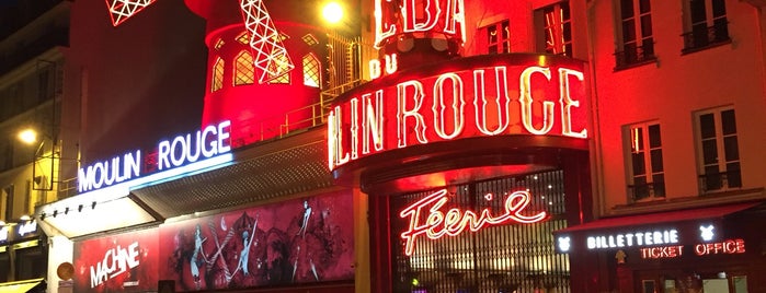 Moulin Rouge is one of Paris.