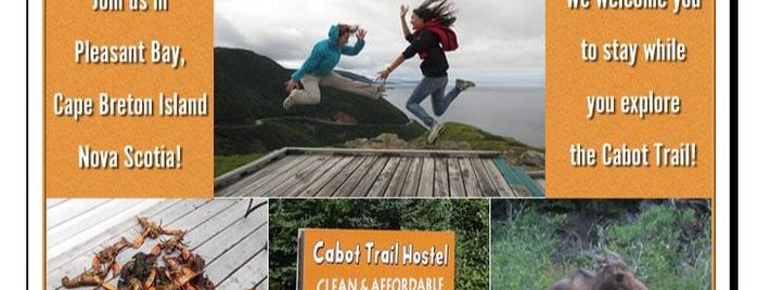 HI-Cabot Trail Hostel is one of Backpackers Hostels Canada Members 2014.