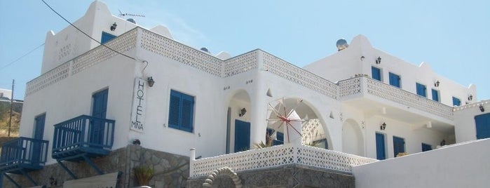 Mina Beach Hotel is one of Posti che sono piaciuti a Dr.Gökhan.