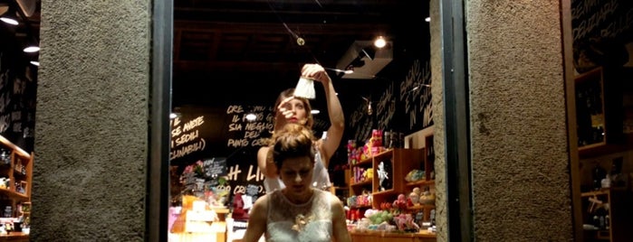 LUSH is one of Milano.