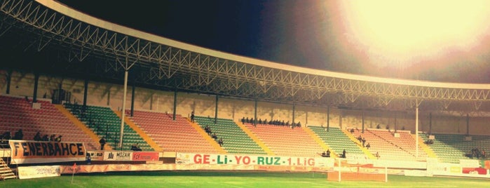Alanya Bahçeşehir Okulları Stadyumu is one of PTT 1. Lig.