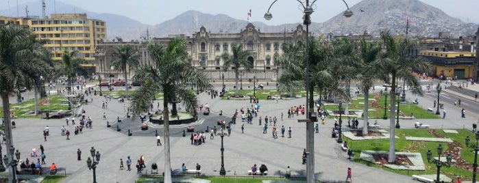 Plaza Mayor de Lima is one of Lima, Peru.