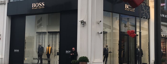 Hugo Boss is one of TC Bahadır'ın Beğendiği Mekanlar.