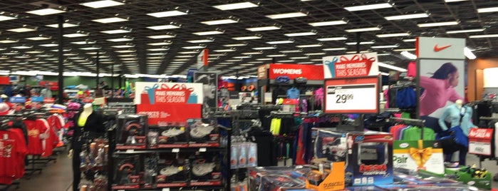 Sports Authority is one of Serviced Locations 1.