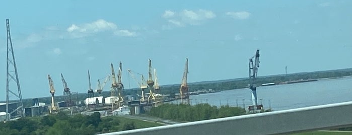 Huey P. Long Bridge is one of NOLA.