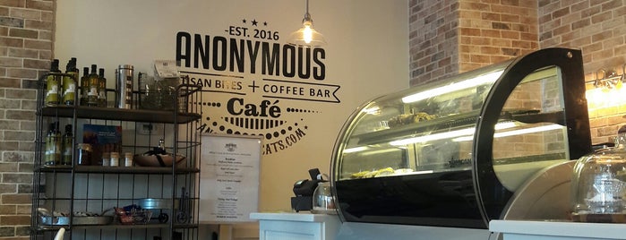 Anonymous Artisan Bites + Coffee is one of Lieux sauvegardés par Andres.
