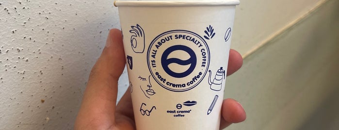 East Crema Coffee is one of สถานที่ที่ Filip ถูกใจ.