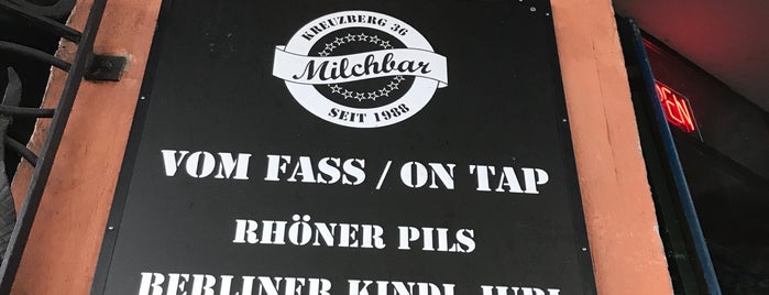 Milchbar is one of Berlin fun + sights.