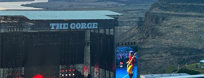 The Gorge Amphitheatre is one of Bucket list.