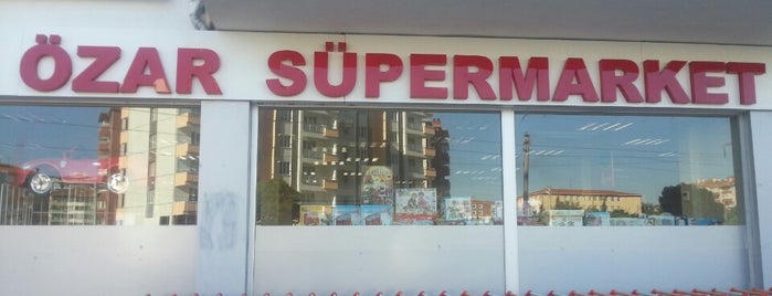Özar Süpermarket is one of Cem'in Beğendiği Mekanlar.