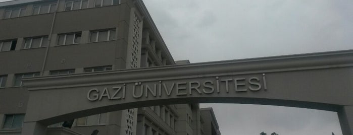 Gazi Üniversitesi Mühendislik Mimarlık Fakültesi is one of Deniz’s Liked Places.