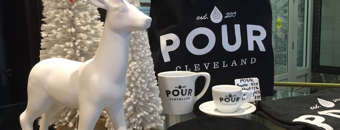 Pour Cleveland is one of Coffee.