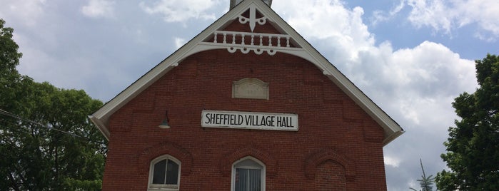 Village of Sheffield is one of cities/places.