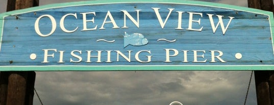 Ocean View Fishing Pier is one of สถานที่ที่ SmS ถูกใจ.