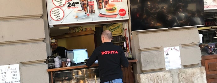 Fast Food Bonita is one of Free Wi-Fi Zagreb.