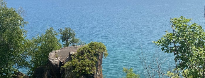 Presque Isle Park is one of Marquette.