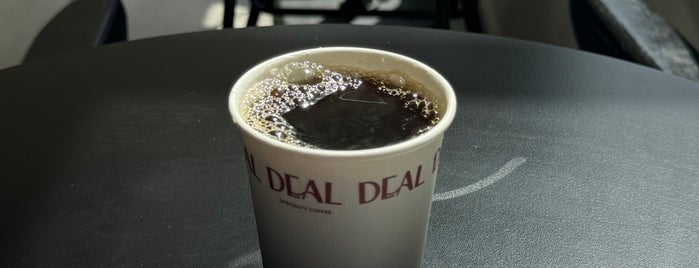 Deal Speciality Coffee is one of Riyadh Coffee’s List 💗✨.