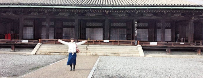 Sanjusangen-do is one of Yuka’s Liked Places.