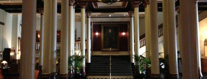 The Driskill is one of Traveling Austin.