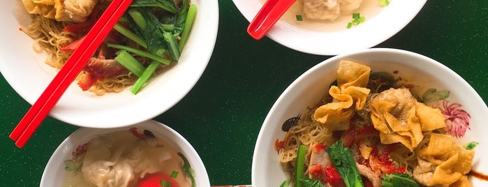 Kang’s Wanton Noodle is one of SG Wanton Mee Trail....