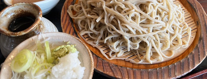 手打そば うどん あさぎり is one of Asian Food(Neighborhood Finds)/SOBA.