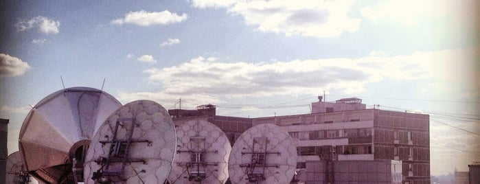 RT News is one of Крыши Москвы/Moscow roofs.