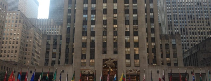 Rockefeller Center is one of NYC To do with Wali.
