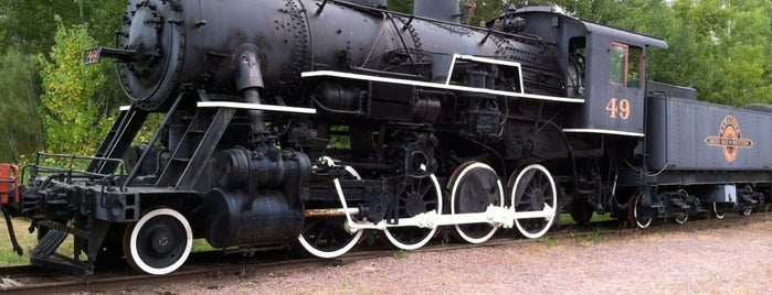 Mid-Continent Railway Museum is one of Wisconsin Dells.