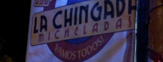 La Chingada Micheladas is one of Sergio Alejandroさんのお気に入りスポット.