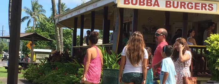 Bubba Burgers is one of Kauai.