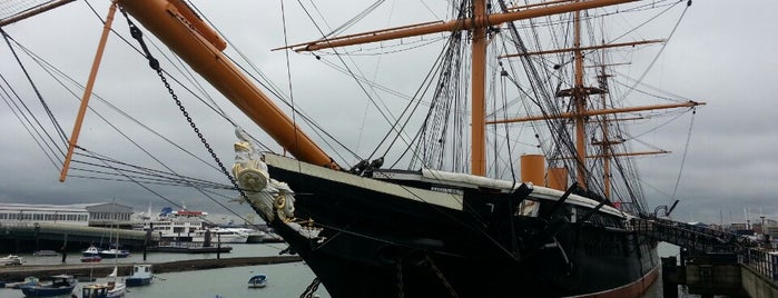 HMS Warrior is one of Among Britons and Englishmen.
