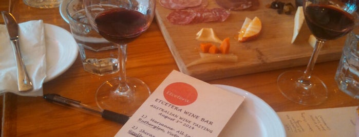 Etcetera Wine Bar is one of The San Franciscans: Happy Hour.