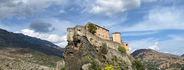 Citadelle de Corte is one of Corsica.