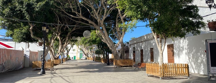 Plaza De Haría is one of Lanzarote.