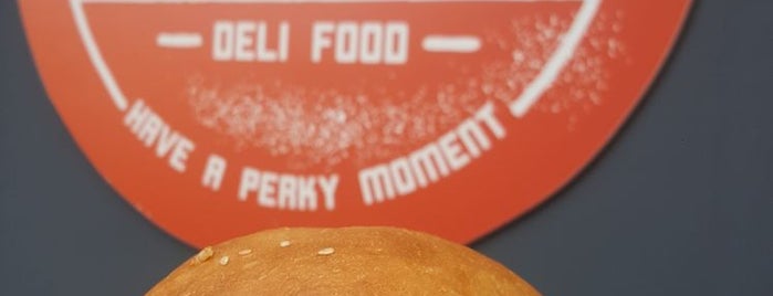 Perk's deli food is one of Hamburger.