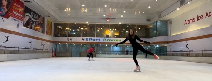 Aramis Ice Skating | پاتیناژ ارامیس is one of Tehran berim.