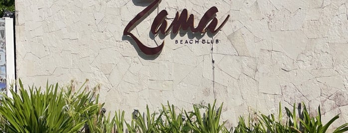 Zama Beach Club is one of Mexico 2017.