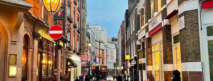 Brewer Street is one of London.