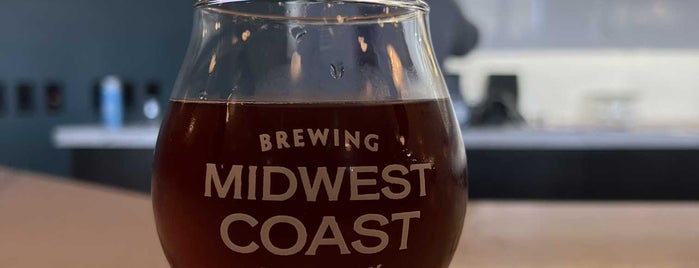 Midwest Coast Brewing Company is one of Chicago area breweries.