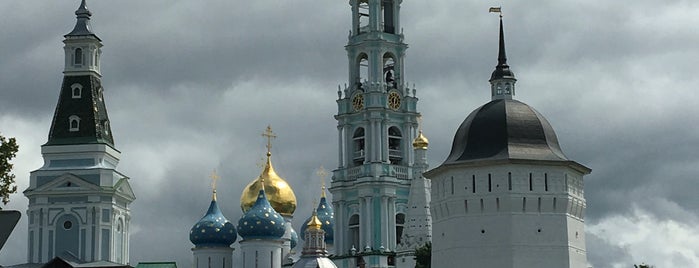 The Holy Trinity-St. Sergius Lavra is one of Sergiev.