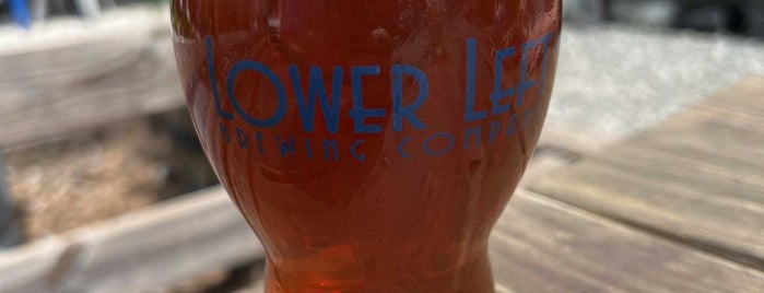Lower Left Brewing Co. is one of Breweries or Bust 4.