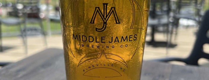 Middle James Brewing Company is one of Lieux qui ont plu à Allan.