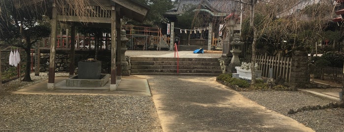 津峯神社 is one of 別表神社二.